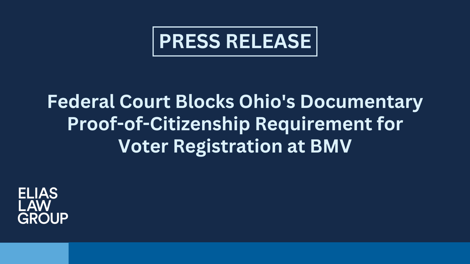 Federal Court Blocks Ohio Proof-of-Citizenship Voting Requirement - News Directory 3